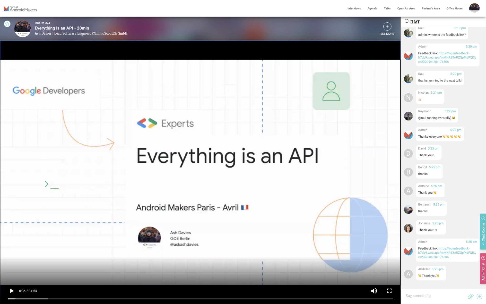 Android Makers: Everything is an API