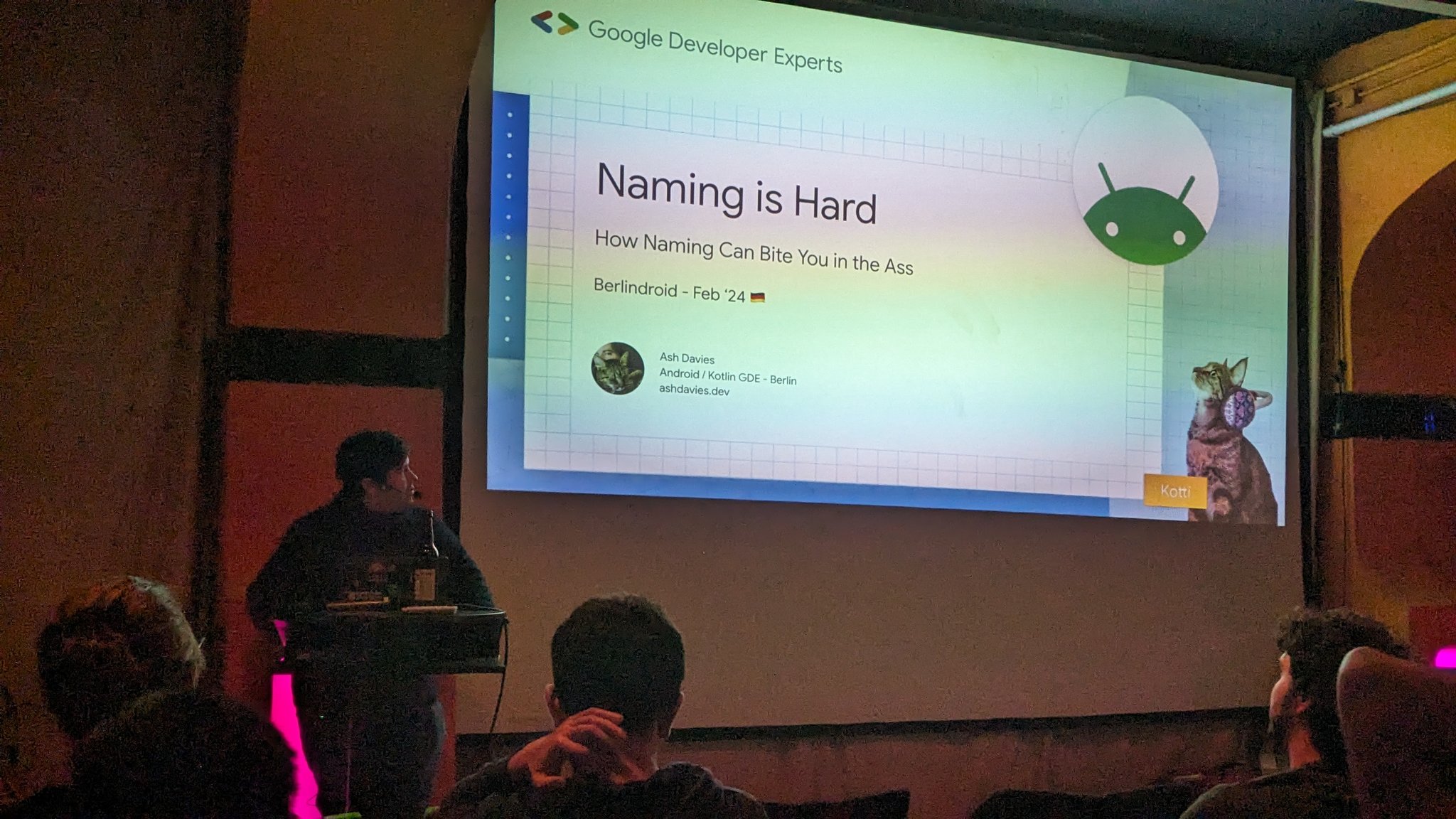 Berlindroid: Naming is Hard
