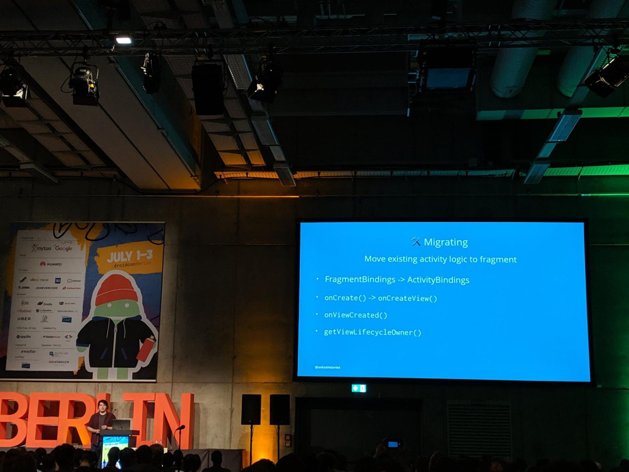 Droidcon Berlin: Navigation and the Single Activity